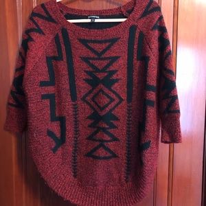 Express Aztec Sweater